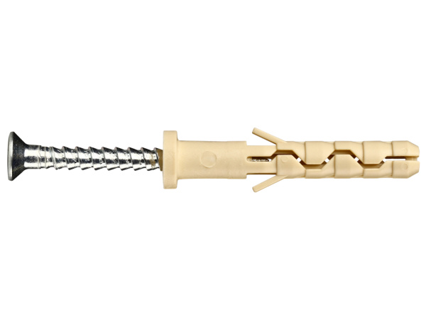 Дюбель-гвоздь PDG LK 6x40 с цилиндрическим бортиком дюбеля (150 шт.)